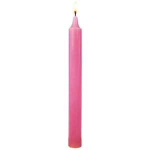 Bougie teintée masse - Rose