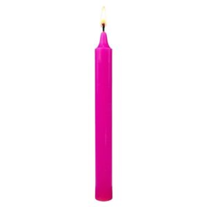 Bougie teintée masse - Rose Vif