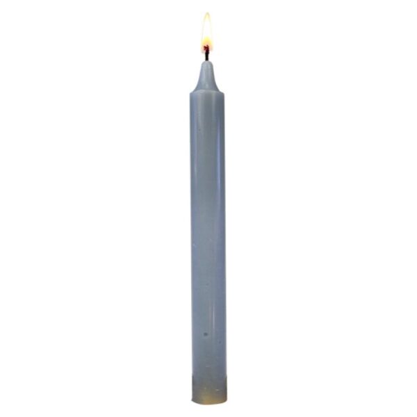 Bougie teintée masse - Gris