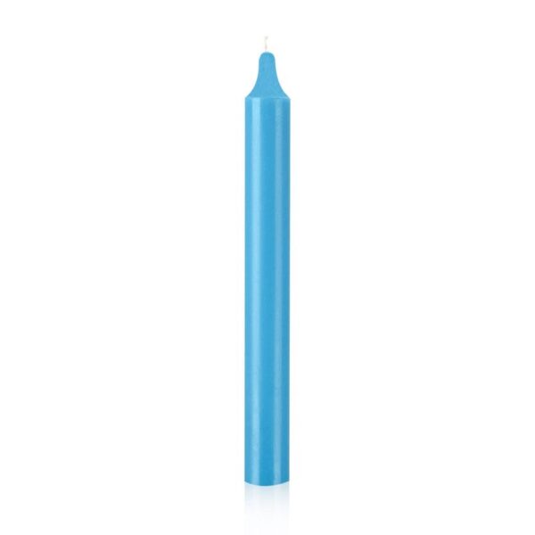 Bougie teintée masse - Bleu Ciel
