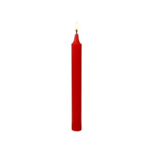 Bougie teintée masse - Rouge